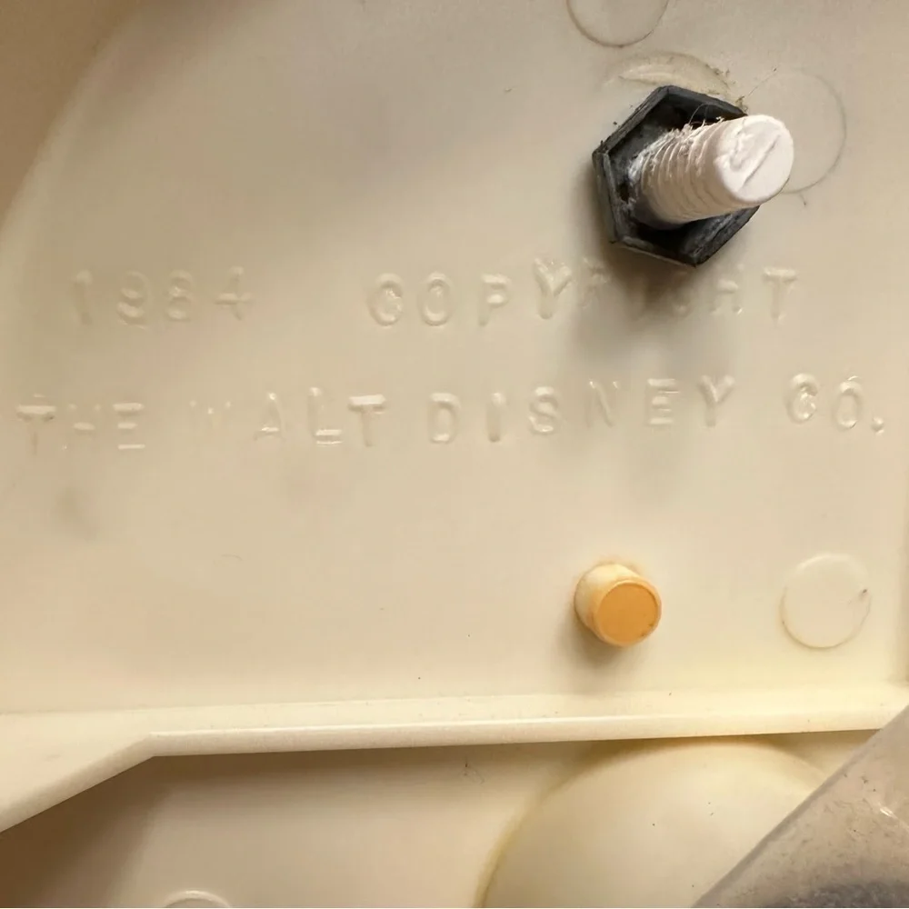 Vintage 1984 Baby Mickey Minnie Mouse Lamp Dolly Toy Co. Disney TESTED WORKS
